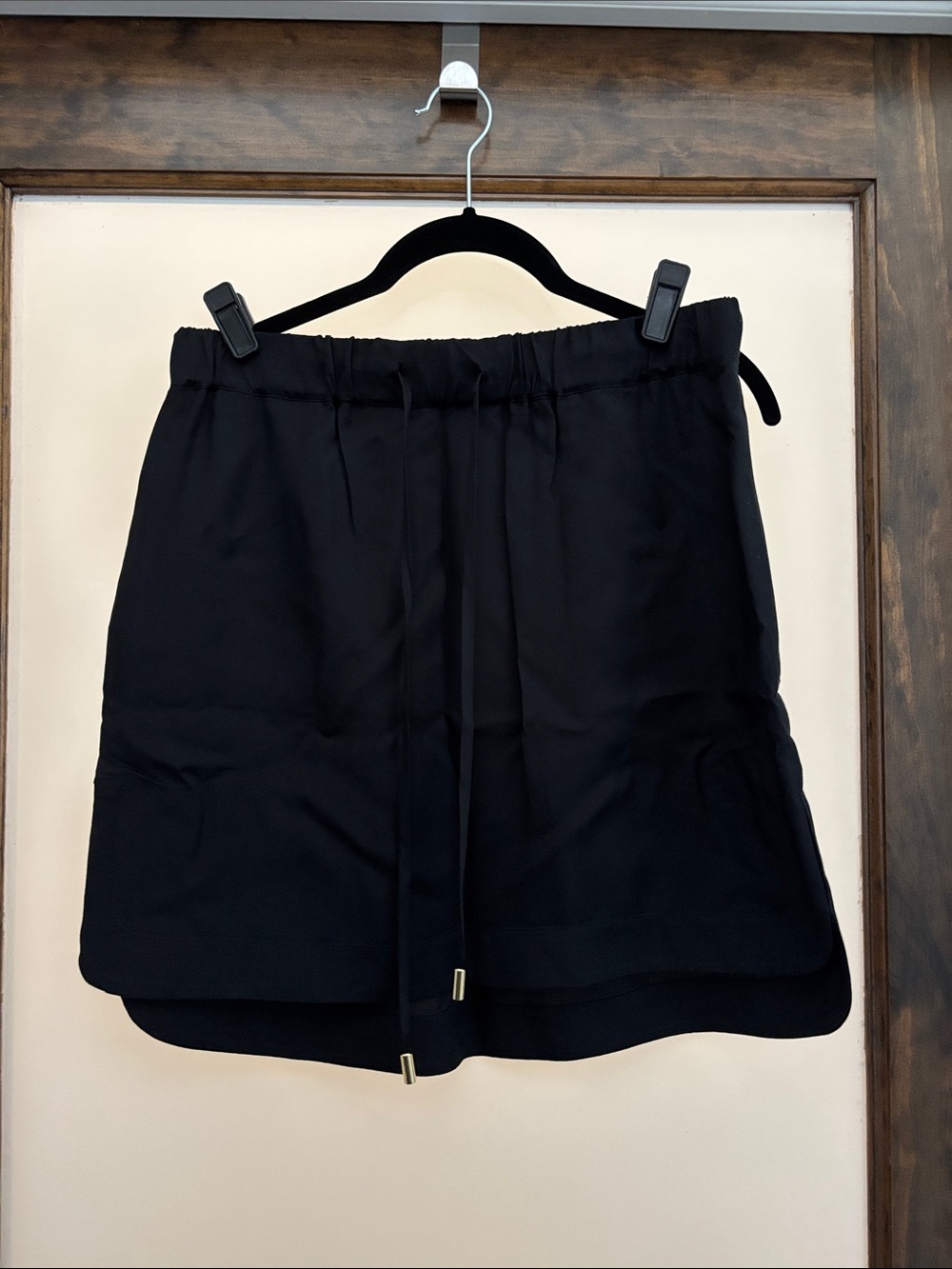 Black Women's Drawstring Skirt